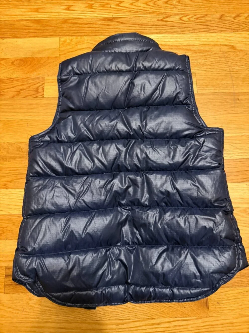 J. Crew Shiny Puffer Down Vest